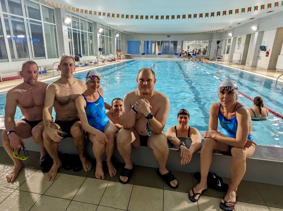 Aj naši dospeláci sa zúčastnili pezinského maratónu 🏊‍♂️